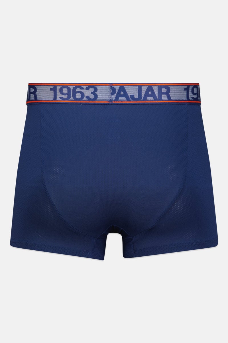 Pajar Men 3 Pieces Brand Logo Boxer Brief, Orange Combo  - Image 3