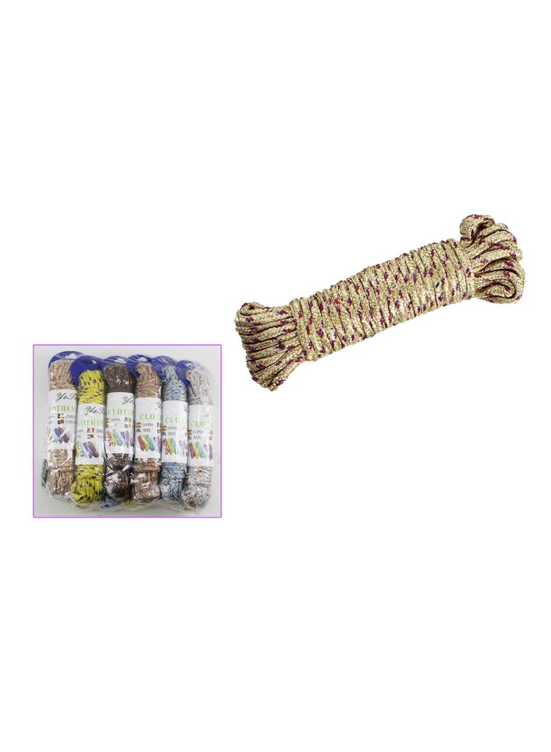 Cloth Rope Set 10 Meters Each, Pack of 12, Practical and Multipurpose  - Image 2