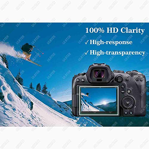 ULBTER Screen Protector for Canon EOS R100 EOS R10 Camera EOSR10 Tempered Glass Edge to Edge Protection,Anti-Scrach Anti-Fingerprint Anti-Bubble [3 Pack] - Image 5