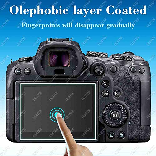 ULBTER Screen Protector for Canon EOS R100 EOS R10 Camera EOSR10 Tempered Glass Edge to Edge Protection,Anti-Scrach Anti-Fingerprint Anti-Bubble [3 Pack] - Image 4