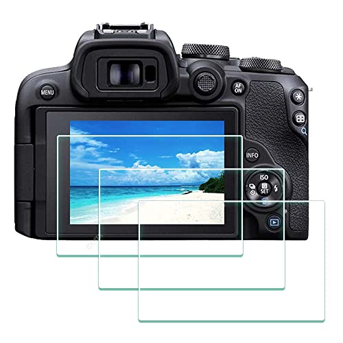 ULBTER Screen Protector for Canon EOS R100 EOS R10 Camera EOSR10 Tempered Glass Edge to Edge Protection,Anti-Scrach Anti-Fingerprint Anti-Bubble [3 Pack] - Image 1