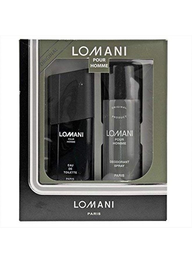 Lomani 2 Piece Gift Set for Men 