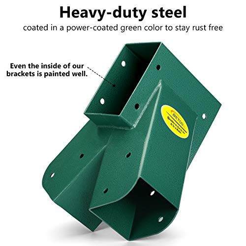 BETOOLL Swing Set Bracket with All Mounting Hardware Middle Bracket - Image 4