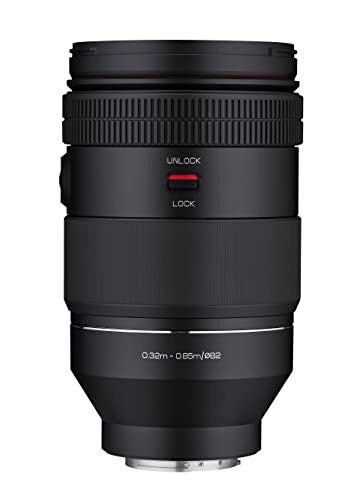 Samyang عدسة زوم كاملة الإطار Samyang 35-150mm F2-2.8 لكاميرات سوني E – فتحة سريعة، تركيز تلقائي، جاهزة للفيديو، محكمة ضد الطقس، بار-فوكال، بوكيه، محرك STM خطي، أوضاع مخصصة، دعم التركيز اليدوي - Image 4