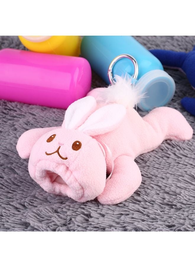 Animal Themed Rabbit Styles Bottle Feeder Insulation Case Cover - Cute Zoo Design Leak-Proof & Waterproof Lining - Fits Most Baby Bottles Water Bottles - for Travel, Outings & Daily Use Easy to Clean & Portable - Image 4