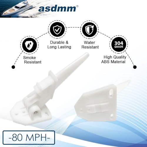 asdmm Marine Boat Speedometer Pitot Kit, Automatic Kick-up Tube Assembly Up to 80 MPH (Speedometer Pitot Kits) - Image 3