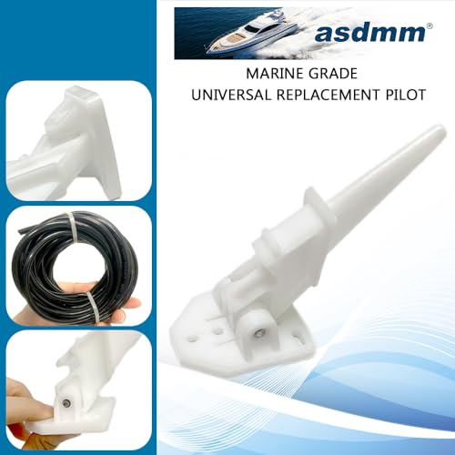 asdmm Marine Boat Speedometer Pitot Kit, Automatic Kick-up Tube Assembly Up to 80 MPH (Speedometer Pitot Kits) - Image 5