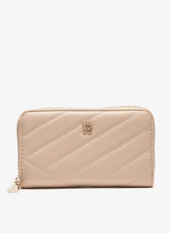 Flora Bella By Shoexpress - Quilted Zip Around Wallet - Image 1