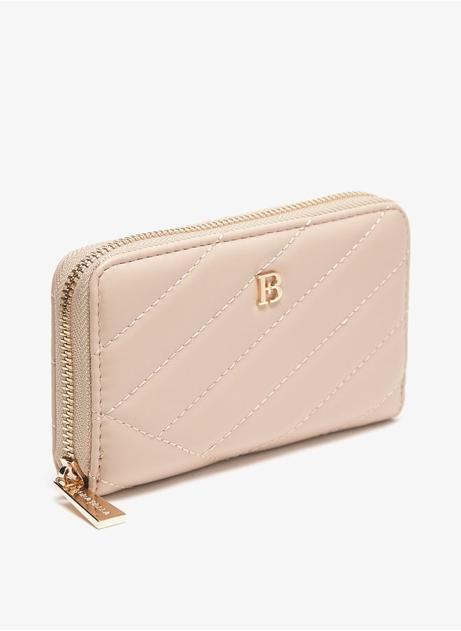Flora Bella By Shoexpress - Quilted Zip Around Wallet - Image 1
