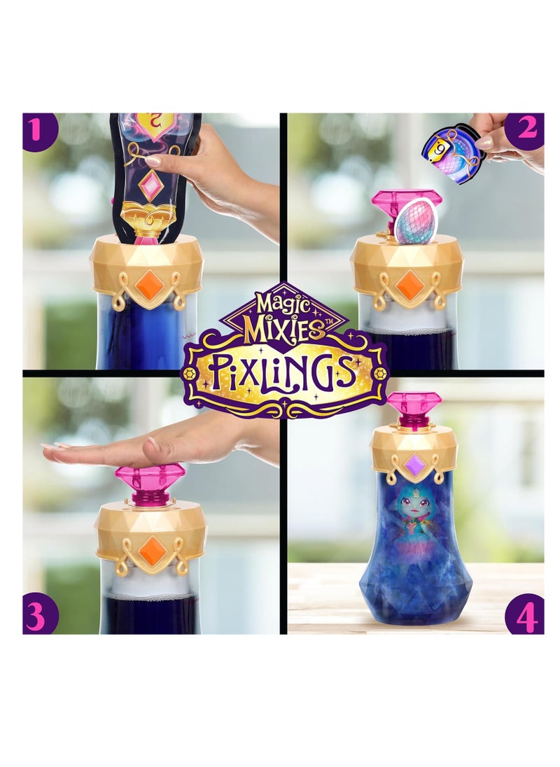 Magic Mixies - مجموعة دمى ماجيك ميكسيز بيكسلينجز، عبوة واحدة، لون أخضر مزرق - Image 1