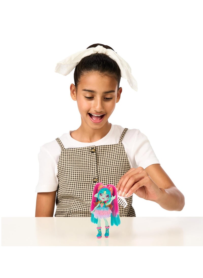 Magic Mixies - مجموعة دمى ماجيك ميكسيز بيكسلينجز، عبوة واحدة، لون أخضر مزرق - Image 1