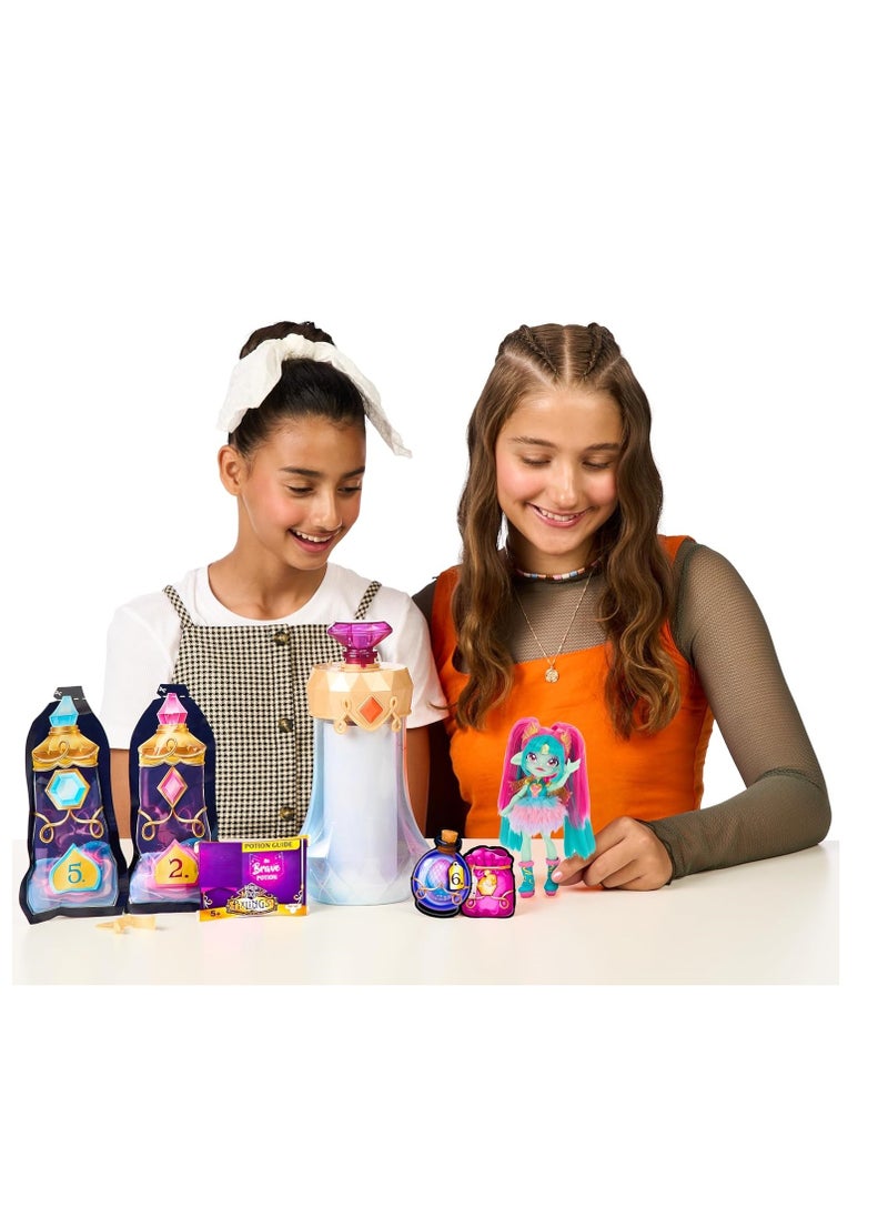 Magic Mixies - مجموعة دمى ماجيك ميكسيز بيكسلينجز، عبوة واحدة، لون أخضر مزرق - Image 1