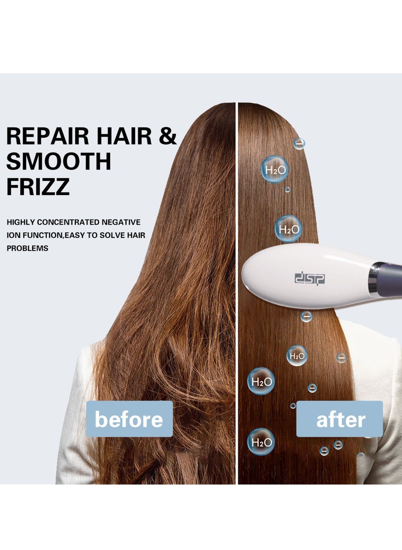 DSP Straightening And Curling Dual-purpose Curling Iron Straightening Comb  - Image 2