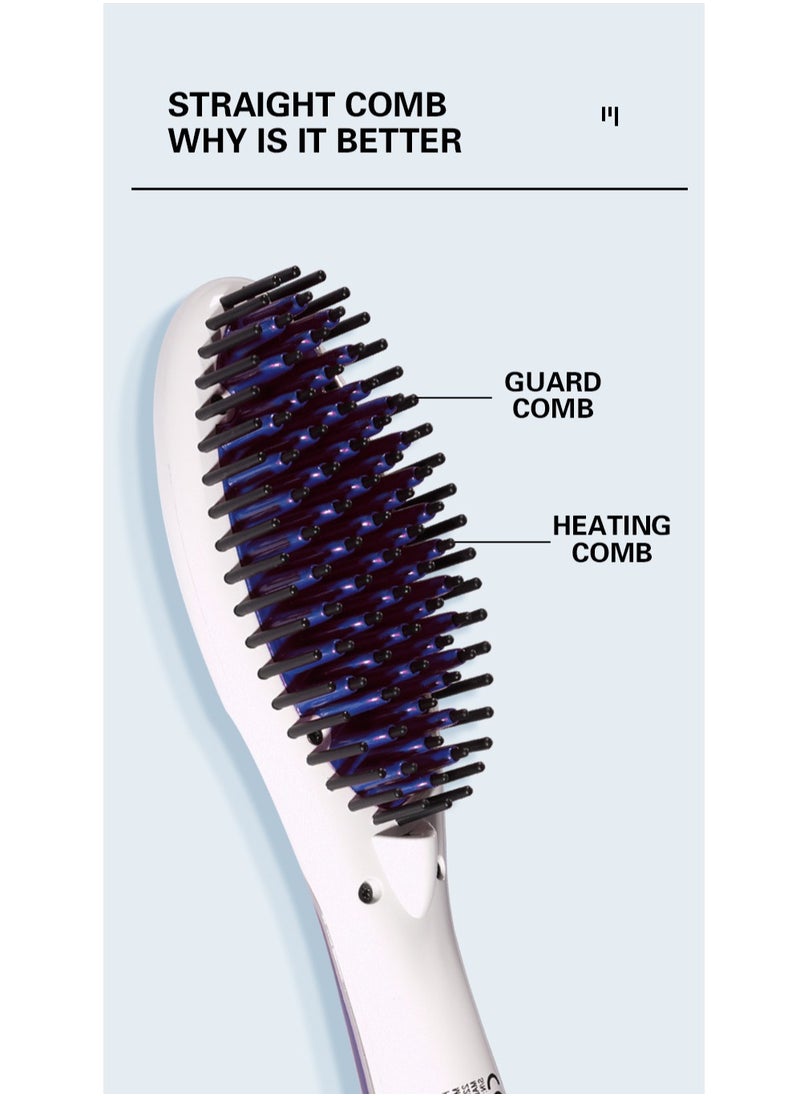 DSP Straightening And Curling Dual-purpose Curling Iron Straightening Comb  - Image 3