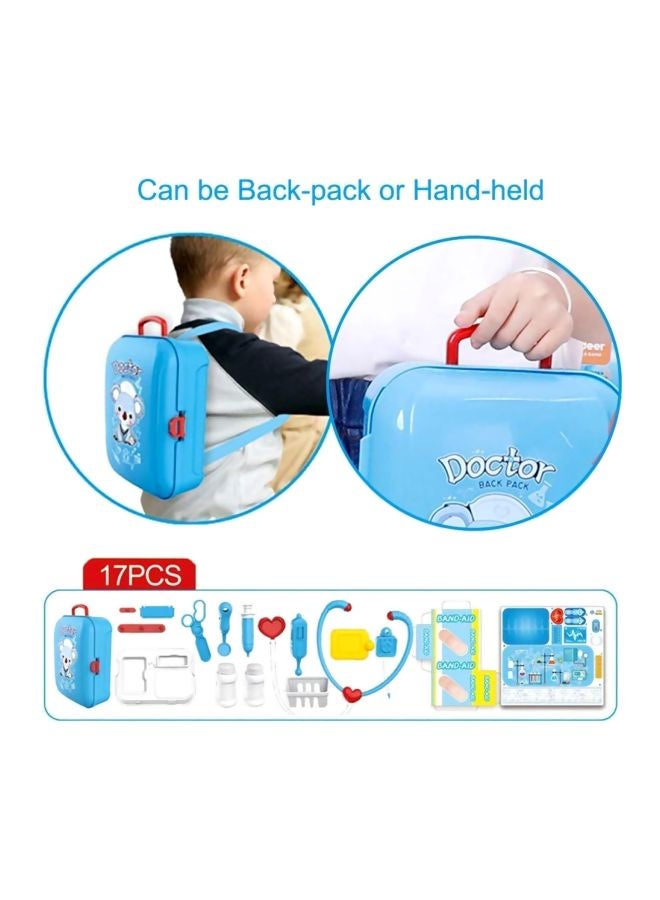CYTHERIA 17-Piece Doctor Pretend Playset With Backpack - Image 4