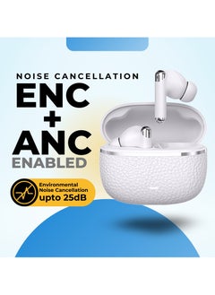 GRABIT GTUNES-GRAVEL True Wireless Earbuds – ANC & HD Sound, Experience -25dB Active Noise Cancellation, quad-mic clarity, and rich 13mm audio with Bluetooth 5.4. Enjoy 5-hour playtime (20 hours with case) and switch between ANC, Transparency, and ANC Off modes. Features a sleek electroplated case, LED battery indicator, and Type-C fast charging. Compatible with iPhone, Samsung, OnePlus, Xiaomi, Huawei, Google Pixel, iPads, MacBooks, and more.  - Image 2
