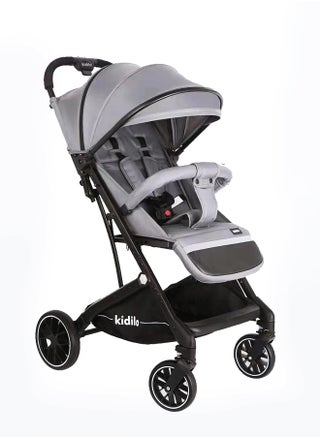 Compact Fold Stroller, Lightweight Stroller with Oversized Canopy, Extra-Large Storage Grey - pzsku/Z4B2937E8E5B1A216DB89Z/45/_/1724831163/60879d8d-3dff-4a9b-b549-93f73704c485