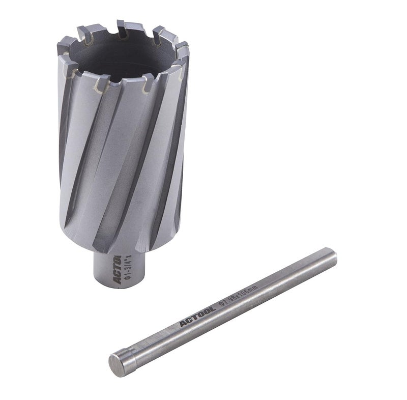 ACTOOL 1-3/4'' Diameter x 2'' Depth of Cut Carbide Tipped TCT ANNULAR Cutter with 3/4'' Weldon Shank - Image 5