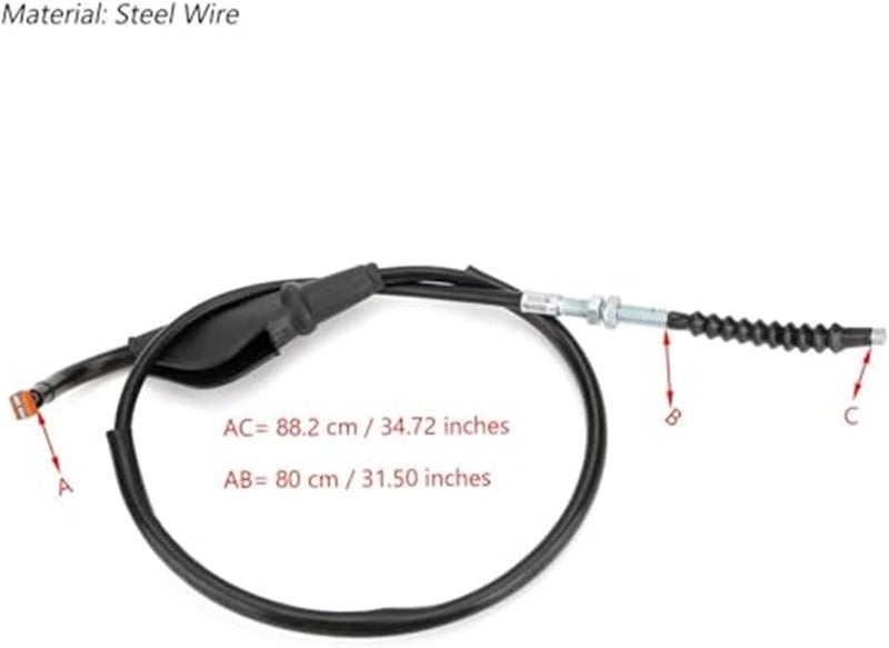 Vuzmode Clutch Cable for YZF-R15 2015-2017 - Image 3