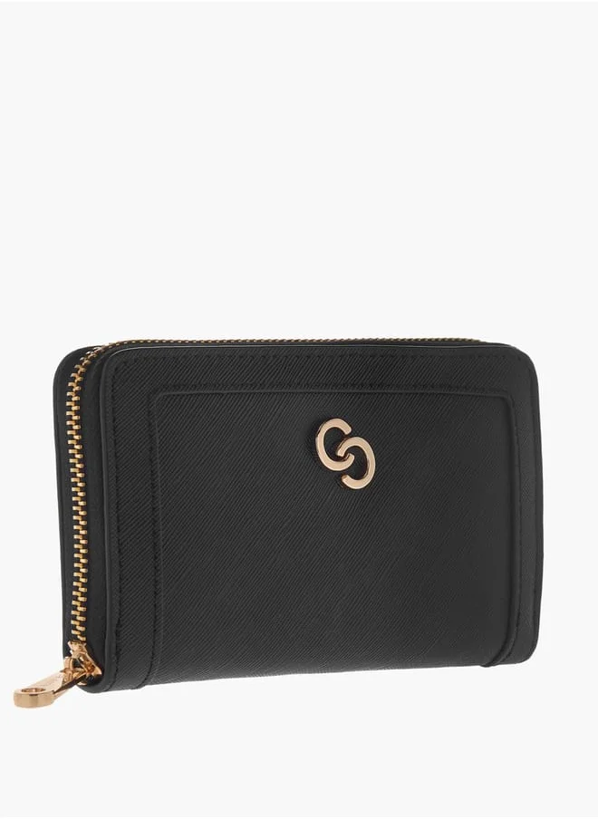 سيليست Women's Textured Zip Around Wallet