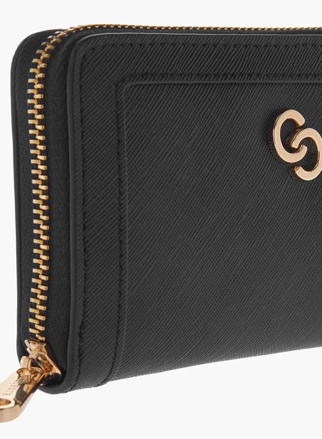 Celeste Women's Textured Zip Around Wallet