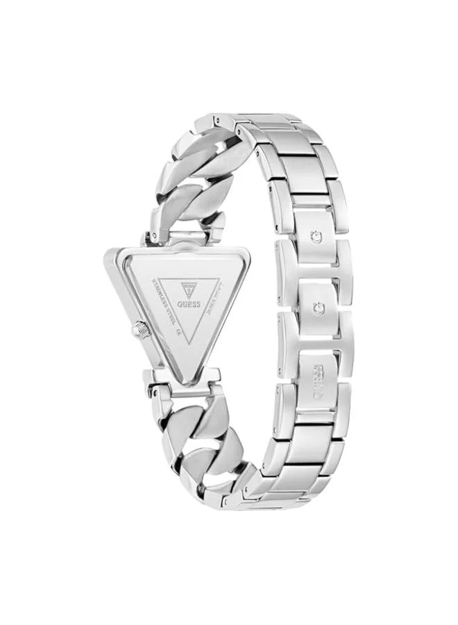 GUESS  FAME Recycled Steel 34 mm Analog Watch for Women | Best Price UAE
