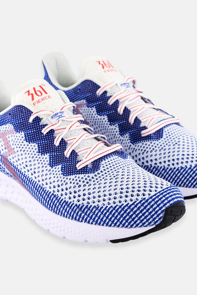 361 Degrees أحذية جري نسائية واسعة 4 مزودة بأربطة، متعددة الألوان - Image 3