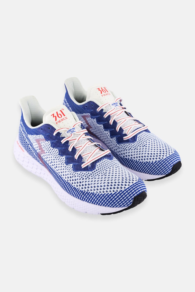 361 Degrees أحذية جري نسائية واسعة 4 مزودة بأربطة، متعددة الألوان - Image 1