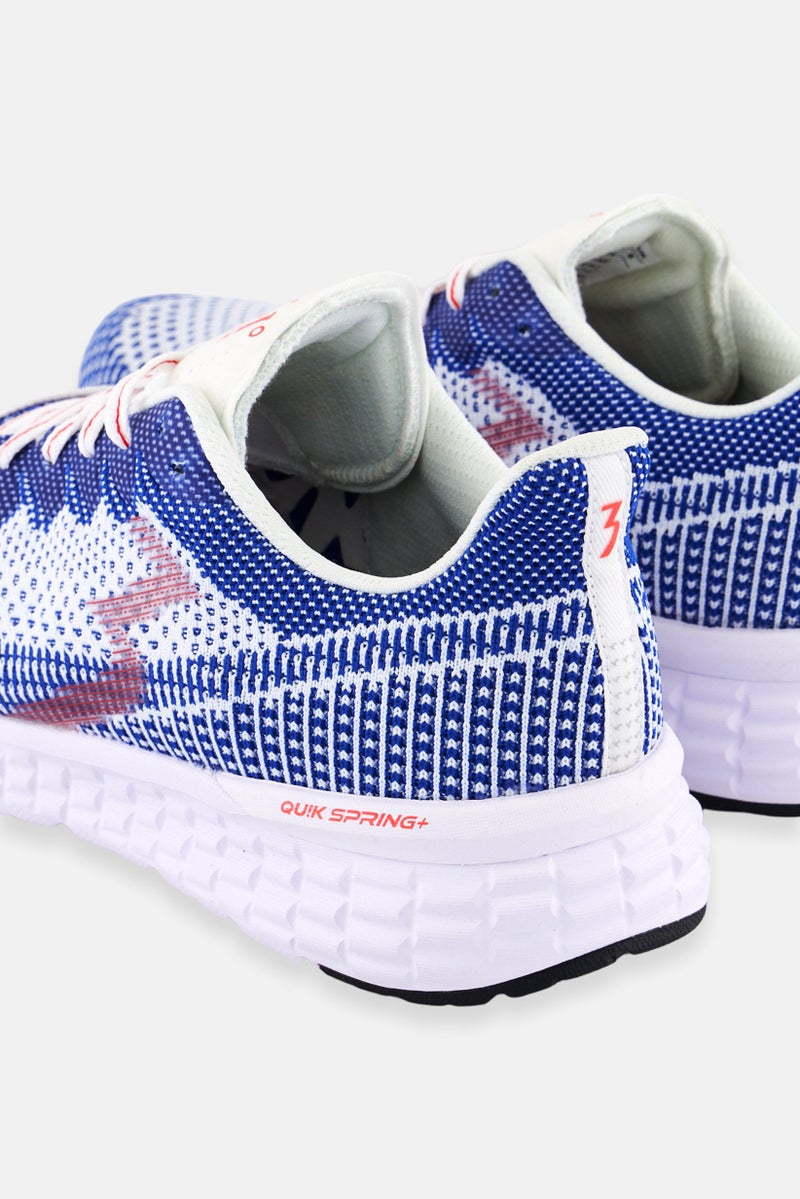 361 Degrees أحذية جري نسائية واسعة 4 مزودة بأربطة، متعددة الألوان - Image 2