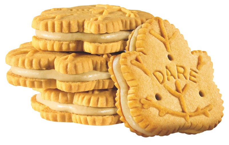 Dare Maple Leaf Crème Cookies â€“ Classic Canadian Cookie Made with Real Maple Syrup, Peanut Free â€“ 10.6 Ounces (Pack of 12) - Image 2