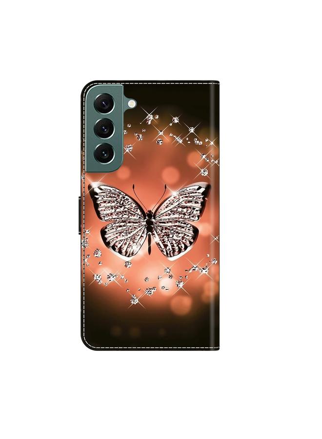 S-TOP Case For Samsung Galaxy S22+ Crystal 3D Shockproof Protective Leather Phone Case - Image 3