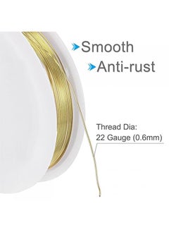 Generic Flexible Copper Wire 0.5 mm for Stringing Jewelry Beads, 1 Rolls  - Image 2