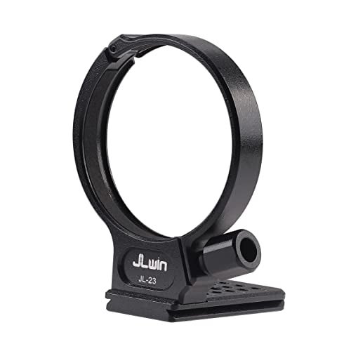 FOEASY Foto4easy JL-23 Lens Collar Tripod Mount Ring for Sigma 100-400mm F5-6.3 DG DN OS (E/L Mount) Lens Sony FE Mount Sigma 105mm f/1.4 DG HSM Art Lens,Bottom with Quick Release Plate for Arca-Type Clamp - Image 1