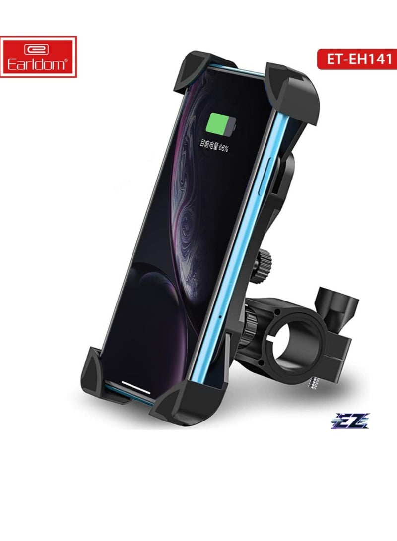 ELTRAZONE Universal Mobile Car Holder – Black, Adjustable Dashboard & Windshield Mount for Smartphones - Image 2