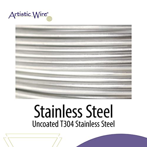 Artistic Wire, 26 Gauge Stainless Steel Craft Wire, 366 ft - Image 3