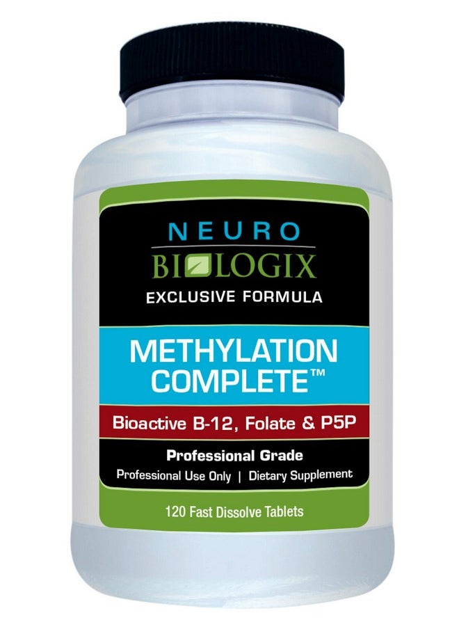 Neuro biologix Neurobiologix Methylation Complete™ 120 Sublingual Tablets With Bioactive B12 Methyl Folate With A Light Fruit Punch Flavor For Focus Mthfr  Mtrr Gene Mutations Vegan  Gluten Free  - Image 2