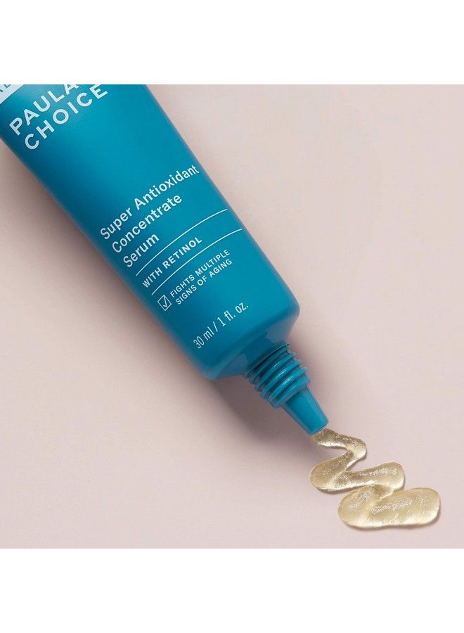 PAULA'S CHOICE مصل الوجه المركز المضاد للأكسدة من SKIN BALANCING، يحتوي على الريتينول وفيتامين C، مضاد للشيخوخة، مضاد للتجاعيد والمسام الواسعة، للبشرة الدهنية، 1 أونصة - Image 3