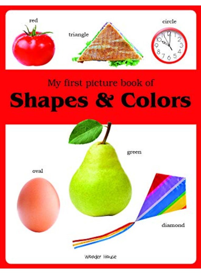 My first picture book of Shapes and Colours: Picture Books for Children 
