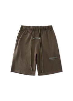 Unisex FOG Essentials Heavyweight Cotton Tee 21106 brown shorts
