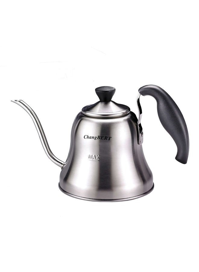 CHANGBERT Pour Over Tea Coffee Kettle Gooseneck Stainless Steel Teapot, Works on Gas, Electric, Induction Stovetop - 1L (34oz) - Image 1