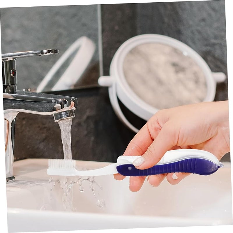 6 قطع فرشاة أسنان قابلة للطي محمولة مع غطاء للتخييم - Image 5