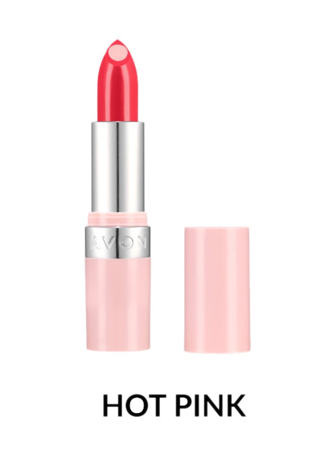 AVON Hydramatic Shine Lipstick With A Hydrating Hyaluronic Core Hot Pink - Image 1