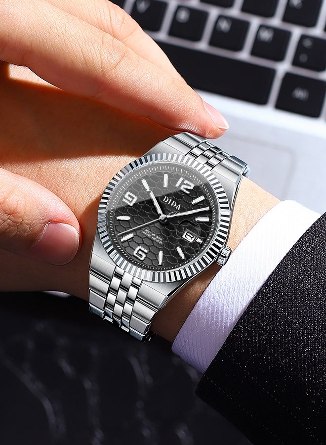 DIDA Men's Alloy Waterproof Fashion Wrist Watch B8181 -40mm - Image 3