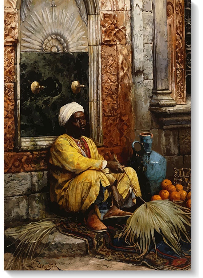 RYN Decorative Wall Art Painting Multicolour 40 x 60cm - Image 1