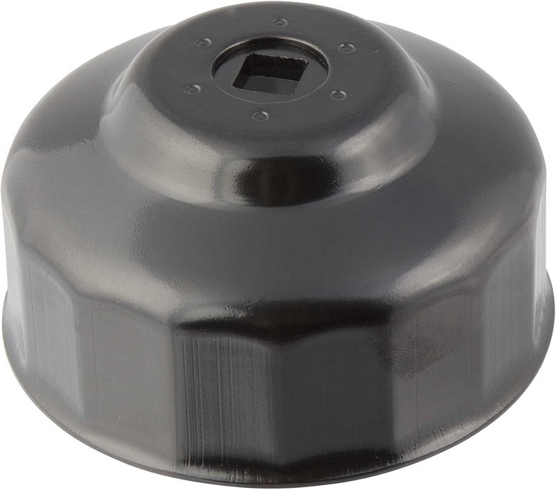 Steelman Low Profile Oil Filter Cap Wrench Socket 86mm x 16 Flute, ⅜-inch Drive, Heavy Duty Chrome Vanadium Steel - Image 1