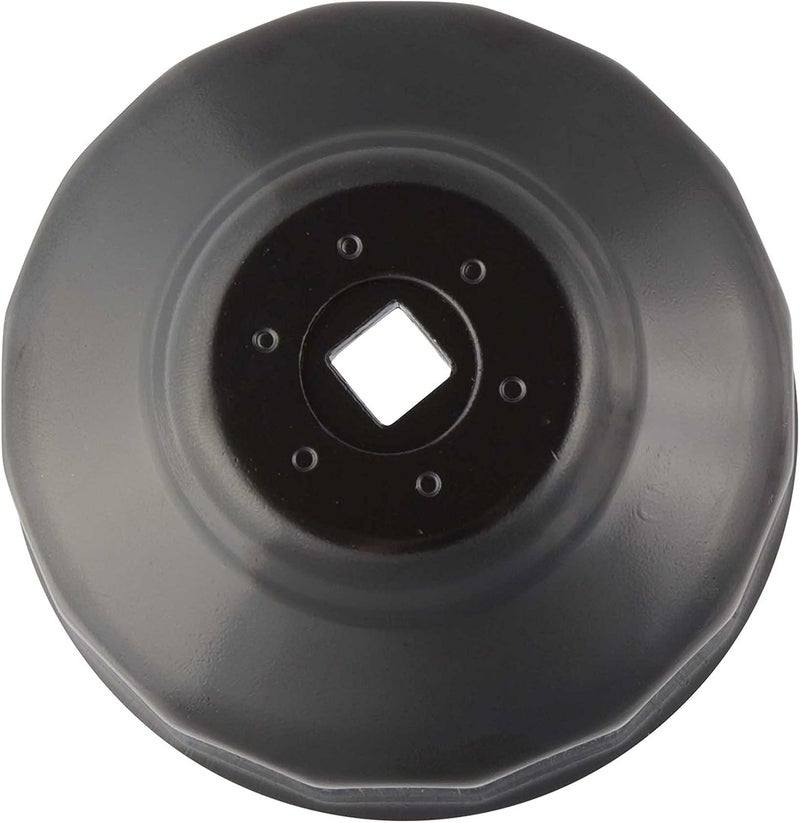 Steelman Low Profile Oil Filter Cap Wrench Socket 86mm x 16 Flute, ⅜-inch Drive, Heavy Duty Chrome Vanadium Steel - Image 2