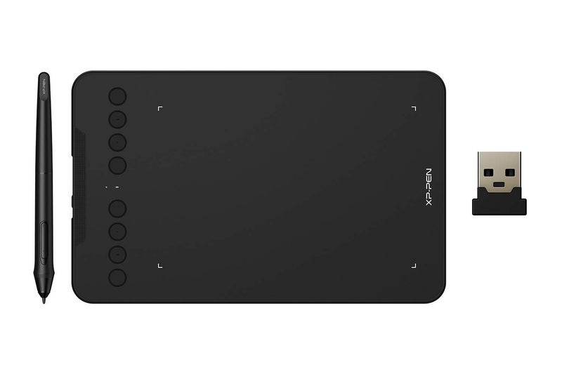XP-PEN Wireless Drawing Tablet XPPen Deco mini7W Graphic Tablet Pen Tablet with 8192 Levels Pressure, 7 x 4 inch Artist Tablet for Online Teaching/E-Learning Compatible with Window/Mac/Android/Chrome/Linux - Image 1