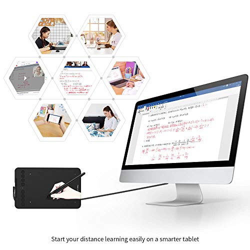 XP-PEN Wireless Drawing Tablet XPPen Deco mini7W Graphic Tablet Pen Tablet with 8192 Levels Pressure, 7 x 4 inch Artist Tablet for Online Teaching/E-Learning Compatible with Window/Mac/Android/Chrome/Linux - Image 5