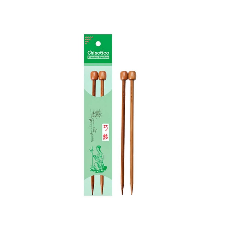 ChiaoGoo Single-Point. Needle Bamboo 23cm 8.00mm pat. - 1pc - Image 4