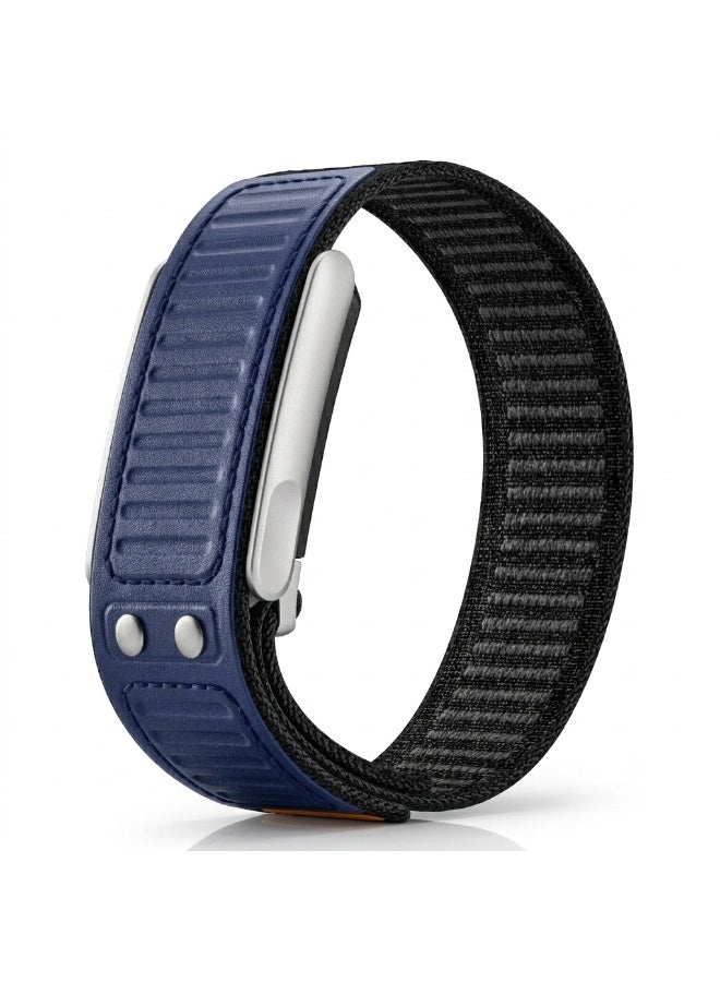 TEMPO Navigator Hybrid Nylon & Silicone Sport Replacement Strap Compatible for WHOOP 5.0 Life /MG – ECG Compatible Fitness Tracker, Breathable & Durable with Secure Slider Connector Band | NOT for Gen 4 - Image 1